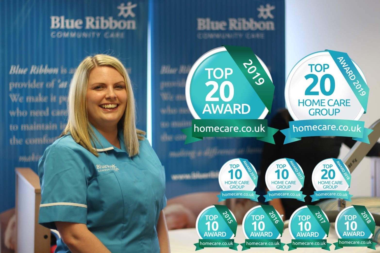 Blue Ribbon are Top 20 Home Care Group for the fourth year running